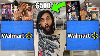 I Bought EVERY NARUTO / ANIME PRODUCT AT WALMART! MUZAN, DEATHNOTE, AND MORE!! (IN STORE HUNT!)