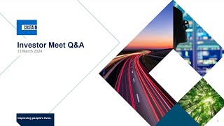 COSTAIN GROUP PLC - Q&A session relating to the 2023 Full Year Results