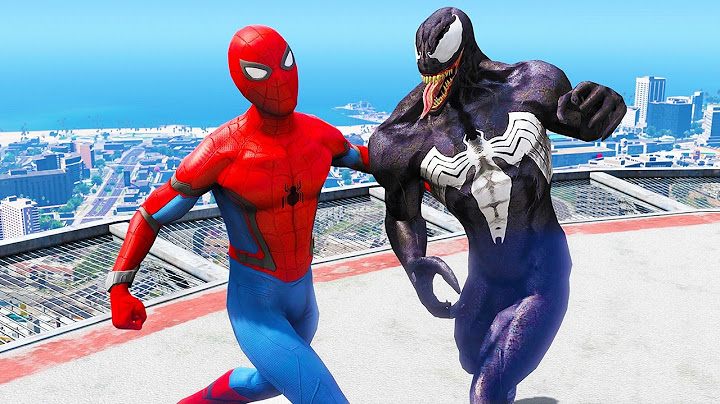 Spiderman vs Venom - GTA 5 MODS