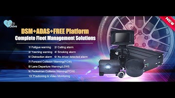 CareDrive MR800 Driver Fatigue Monitor DMS + Anti Collision Warning ADAS Product Demonstration