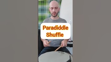 Drum Rudiments! Paradiddle Shuffle!