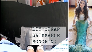 DIY Silicone Mermaid Tail Tutorial #2 -Easy Swimmable Monofin | Check Description For Alternative!!!