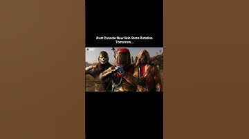 Rust Console New Skin Store Rotation Tomorrow…#shorts #rust #rustconsole