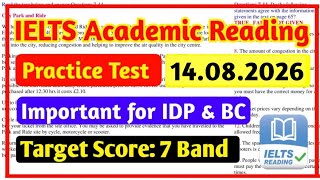 IELTS Reading Practice Test 2026 With Answers | IELTS Academic Reading Practice Test 2026 IELTS Reading Practice Test 2026 With Answers | IELTS Academic Reading Practice Test 2026