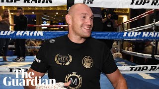 Tyson Fury promises to 'leave Tom Schwarz in a heap on the floor' after heavyweight fight