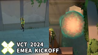 Poison Cloud lineup on Lotus used by KC Tomaszy in VCT EMEA Kickoff【 VALORANT Viper 】
