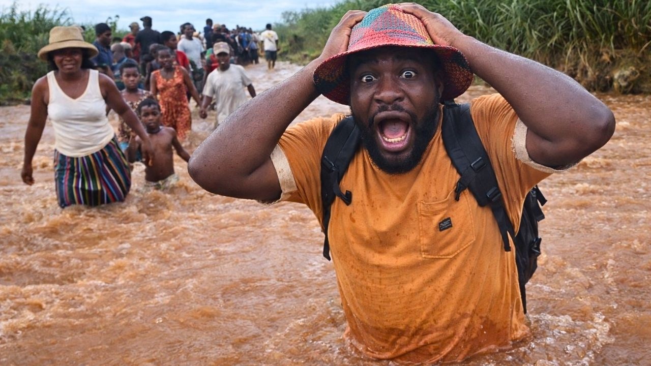 Je ne pensais pas que ce pont était aussi dangereux