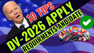 MUST WATCH! DV 2026 Application Date  - 10 Tips to Apply DV 2026 - DV 2026 Eligible Countries screenshot 4