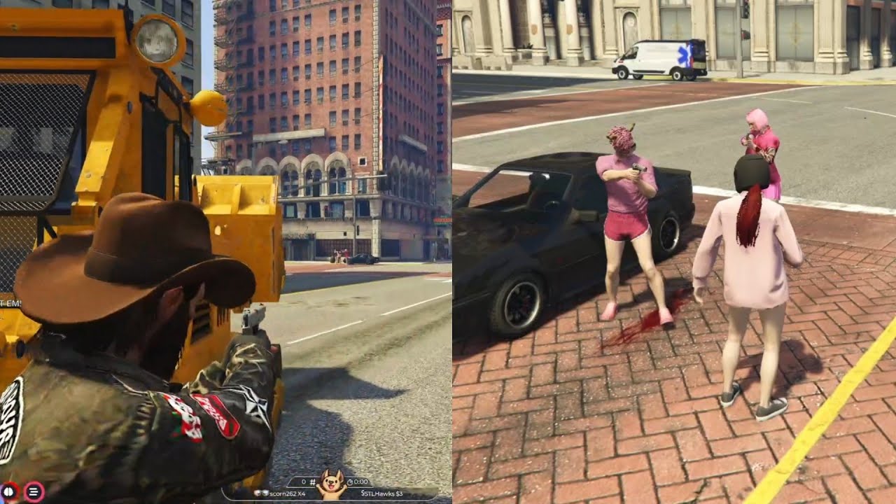 DUNDEE saves ASH from robbery | GTA RP NOPIXEL 3.0