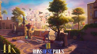 June's Journey Scene 1770 | Vol 8 Ch 9 | Ruins of St. Paul's | Mastered Scene | 4K ULTRA HD
