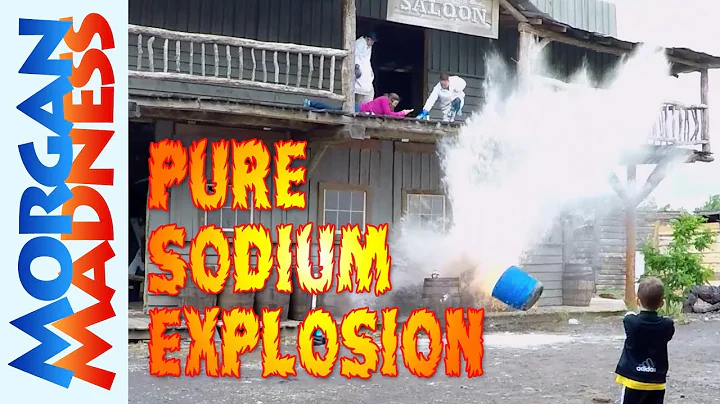 100 Grams of Pure Sodium Metal vs Barrel of Water - DROP TEST | Morgan Madness