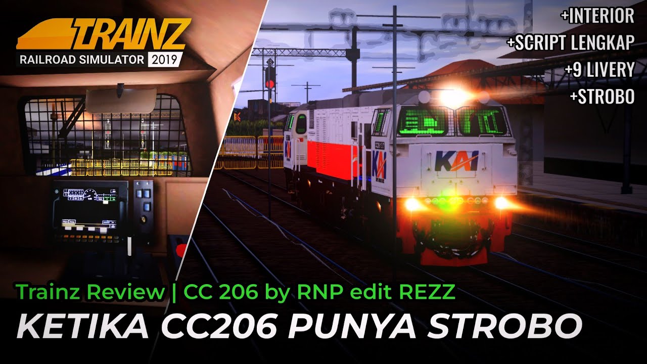 SHARE & REVIEW CC 206 BY RNP EDIT REZZ CONTENT | Trainz Railroad Simulator 2019