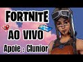 FORTNITE ao VIVO//CAMPEONATO VALENDO SKIN DO FLAKS E LOJA DE HOJE