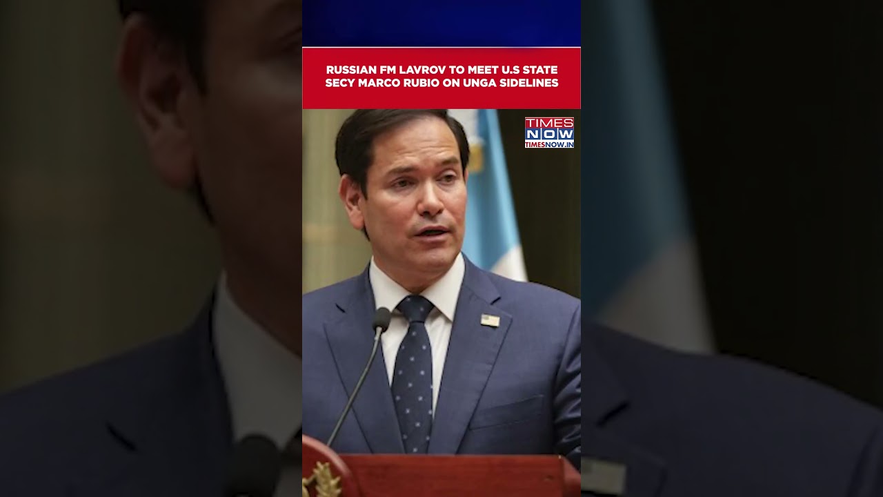 Sergey Lavrov To Meet U.S State Secy Marco Rubio On UNGA Sidelines, Says Russia's UN Envoy 