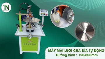TIẾT KIỆM CHI PHÍ VỚI MÁY MÀI LƯỠI CƯA ĐĨA TỰ ĐỘNG