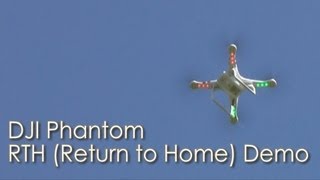 DJI Phantom V1 - Return To Home Demo