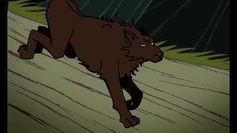 wolf animation run cycle