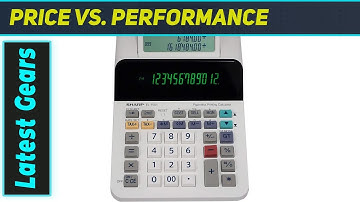 Sharp EL-1501: The Smartest Paperless Printing Calculator for Your Desk