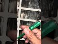 problem solve of ac || ac filter thik kese kre #video #experiment #viral #electrical #electrician