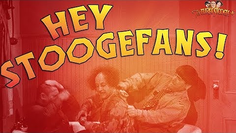 The THREE STOOGES have their own channel!!!