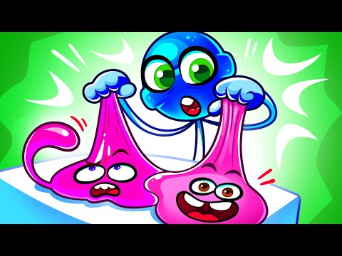 Slick Slime Song 🌷🍬| Nursery Rhymes & Kids Songs