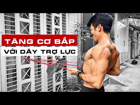 ⛔️ SAI LẦM khi tập với DÂY KHÁNG LỰC - Cách tăng cơ bắp với Resistance Band - Làng Hoa Workout