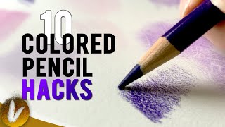 Colored Pencil Drawing Hacks  10 Tools and Tips