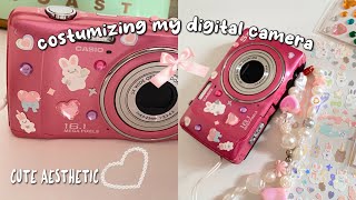 Decorating my digital camera 🎀| aesthetic and cute, coquette screenshot 1