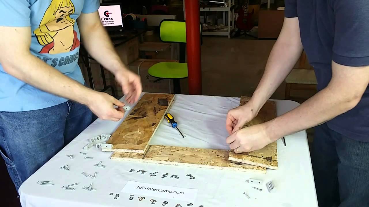 Build your own 3d printer - Step 5 - Vertical - YouTube