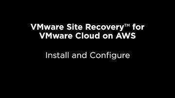 Installation and Configuration of VMware Site Recovery for VMware Cloud on AWS | vSAN