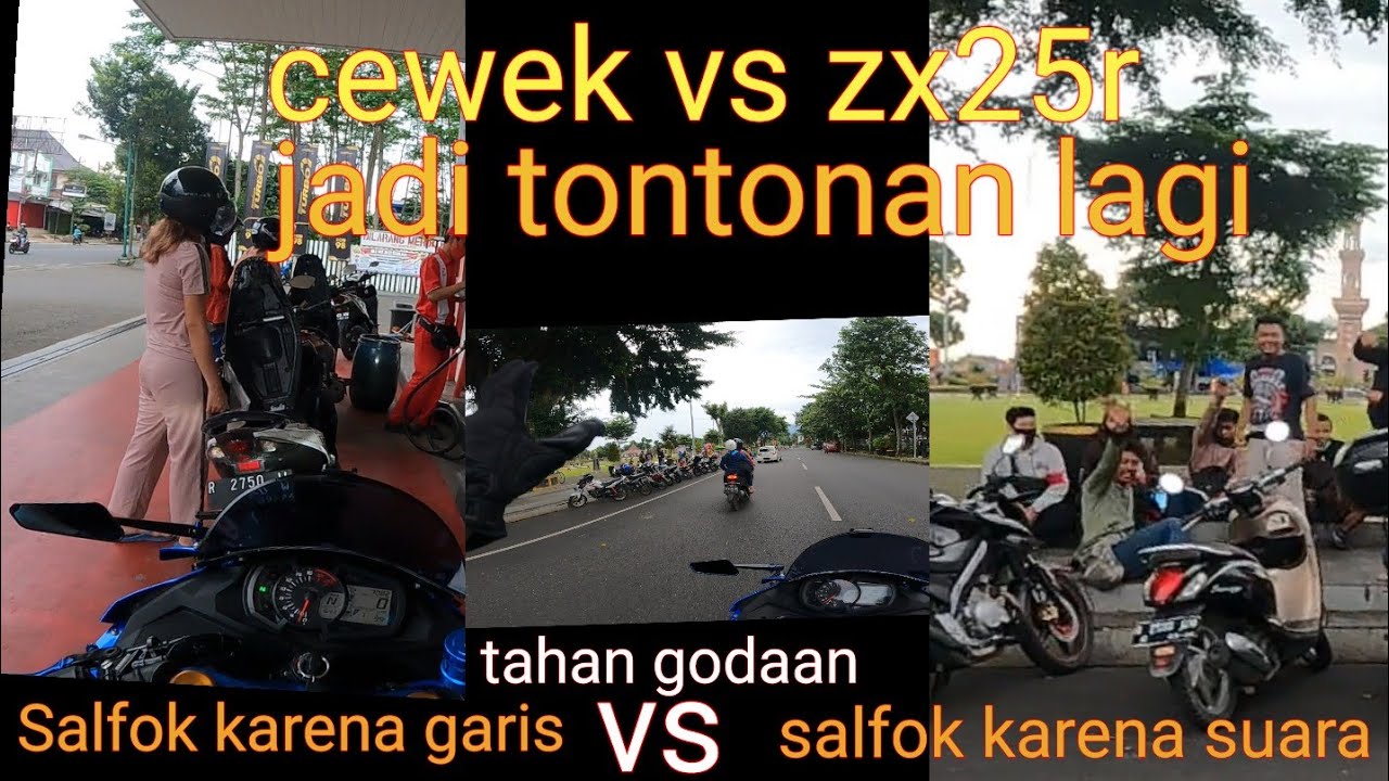 Reaksi orang saat lihat motor 4 cylinder isi bensin