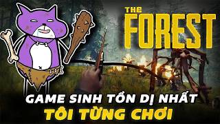 The Forest nhưng tôi chơi game siêu ngố screenshot 1