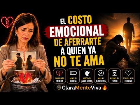 💔 El costo emocional de aferrarte a quien ya no te ama | ClaraMenteViva 🔥