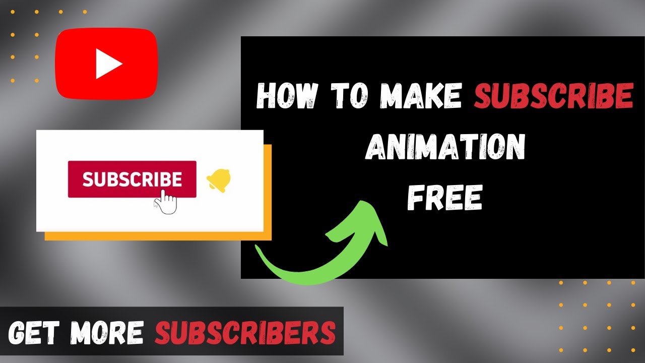 How To Make Subscribe Button Animation For YouTube (Android & iOS) | Full Tutorial 2021.