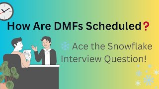 Information ❄️ How to schedule DMFs | Snowflake Interview Question Explained! Update