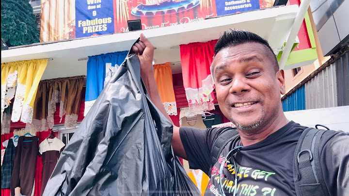 SHOPPING IN GEORGETOWN GUYANA. 