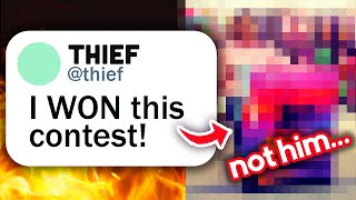 Thief Steals Artist's Identity For Clout...