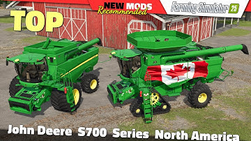 FS25 | John Deere S700 Series North America (by JHHG Modding) - Farming Simulator 25 Mods Review 2K
