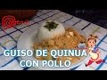 COCINA PERUANA FACIL | PREPARANDO UN RICO GUISO DE QUINUA CON POLLO | FACIL Y RAPIDO