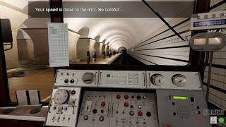 Metro Simulator 2 Gameplay No Commentary Drive the Moscow Metro screenshot 2