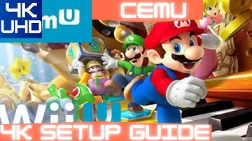 [4K] CEMU Setup Guide 2025 (Wii U)