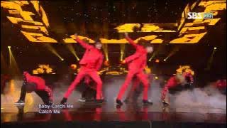 TVXQ [Catch Me] @SBS Inkigayo Popular song 20121104