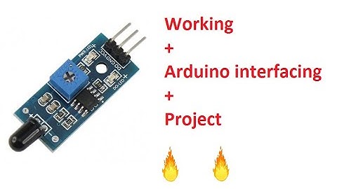 Flame Sensor Working | Arduino interfacing | Project | Hindi