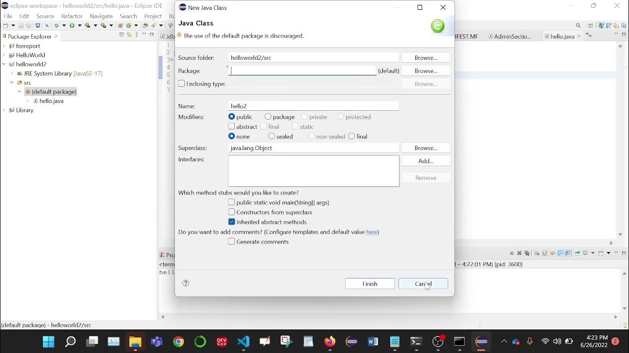 JDBC-5 Intro to Eclipse IDE and VS Code for java programming - YouTube