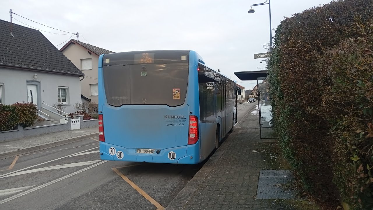 [AFFECTATION TRÈS RARE] Voyage en Citaro C2 Diesel 🤯🔥 - Ligne 72 de Brant Université à St Yriex