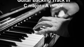 Ballad - Guitar Backing Track in C major / A minor chords