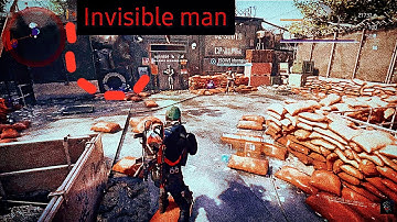 Division 2  Invisible cheater in dz  [be careful of these cheaters]