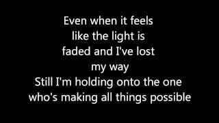 Mark Schultz All things are possible Lyric video