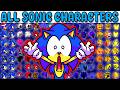 ALL SONIC CHARACTERS | FNF Character Test | Gameplay VS My Playground