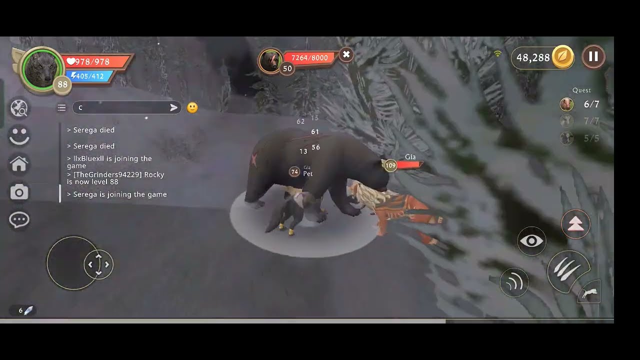 WildCraft Animals multiplayer gameplay: Winter ️ Forest Park - YouTube